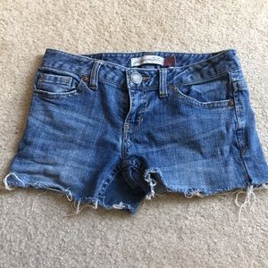 Jean shorts from Aeropostale